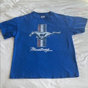 Vintage Ford Mustang Graphic T-Shirt Men’s M Delta Pro Weight USA knit COTTON